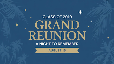 Class of 2010 Grand Reunion Demo Event