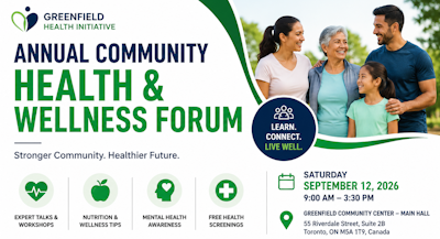 Annual Community Health & Wellness Forum Demo Event